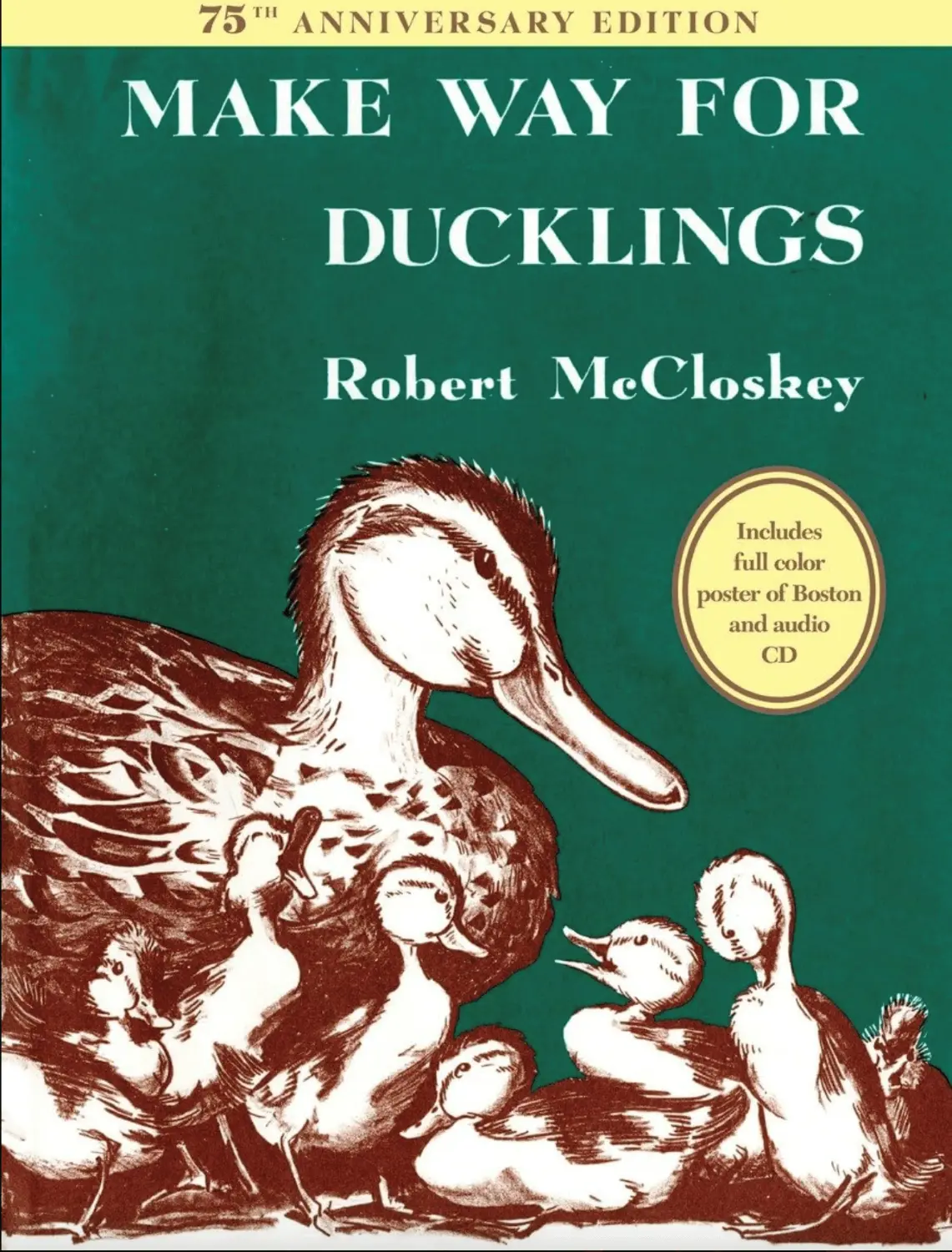 Cover of Make Way For Ducklings by Robert McClosky